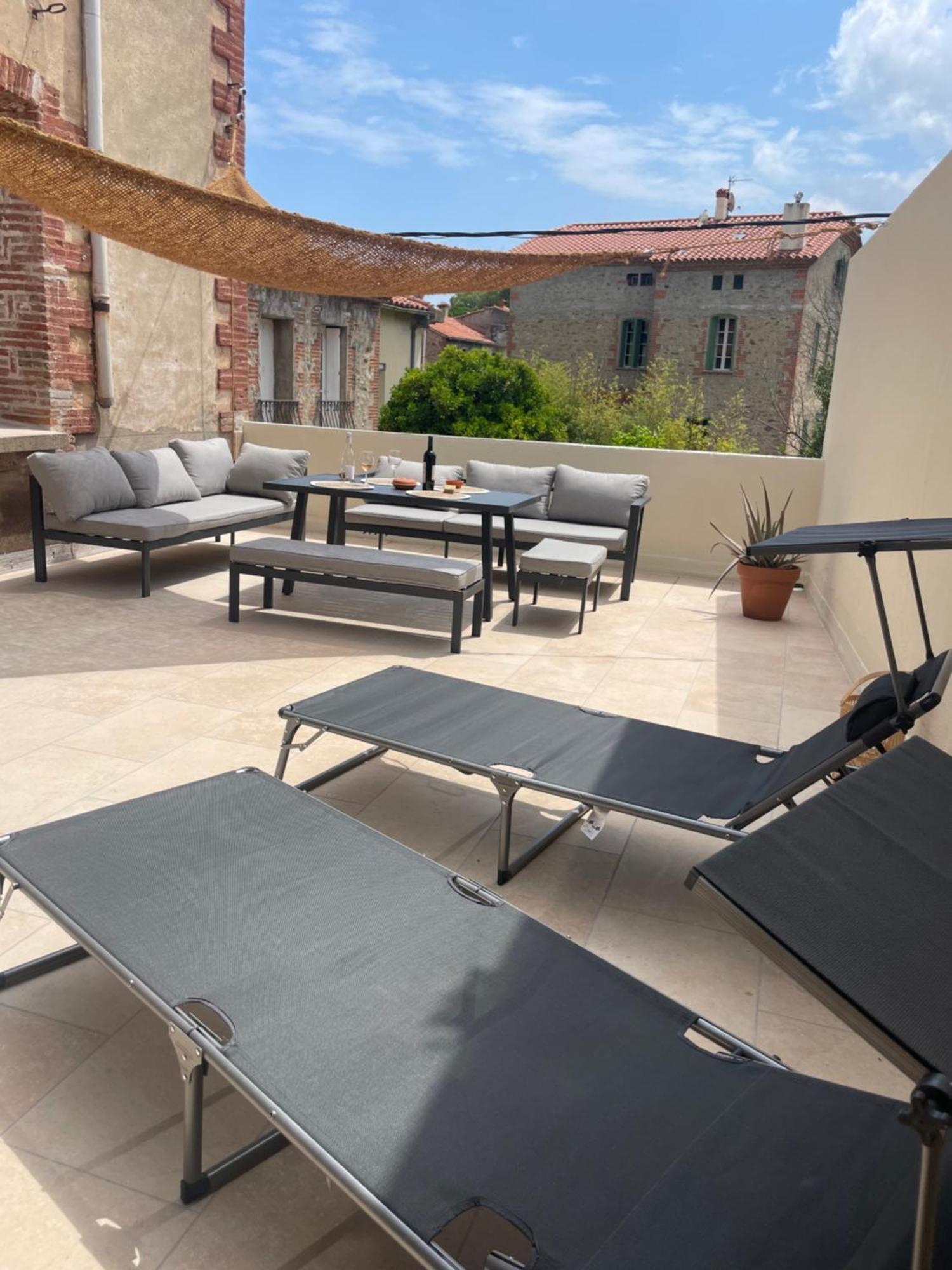 Appartement Neuf, Grande Terrasse Plein Sud Laroque-des-Alberes Luaran gambar
